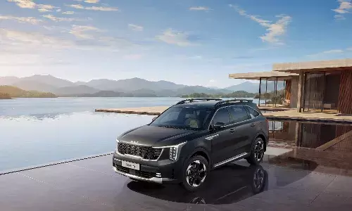 Kia India unveils Sorento SUV,  starting local production ahead of September launch