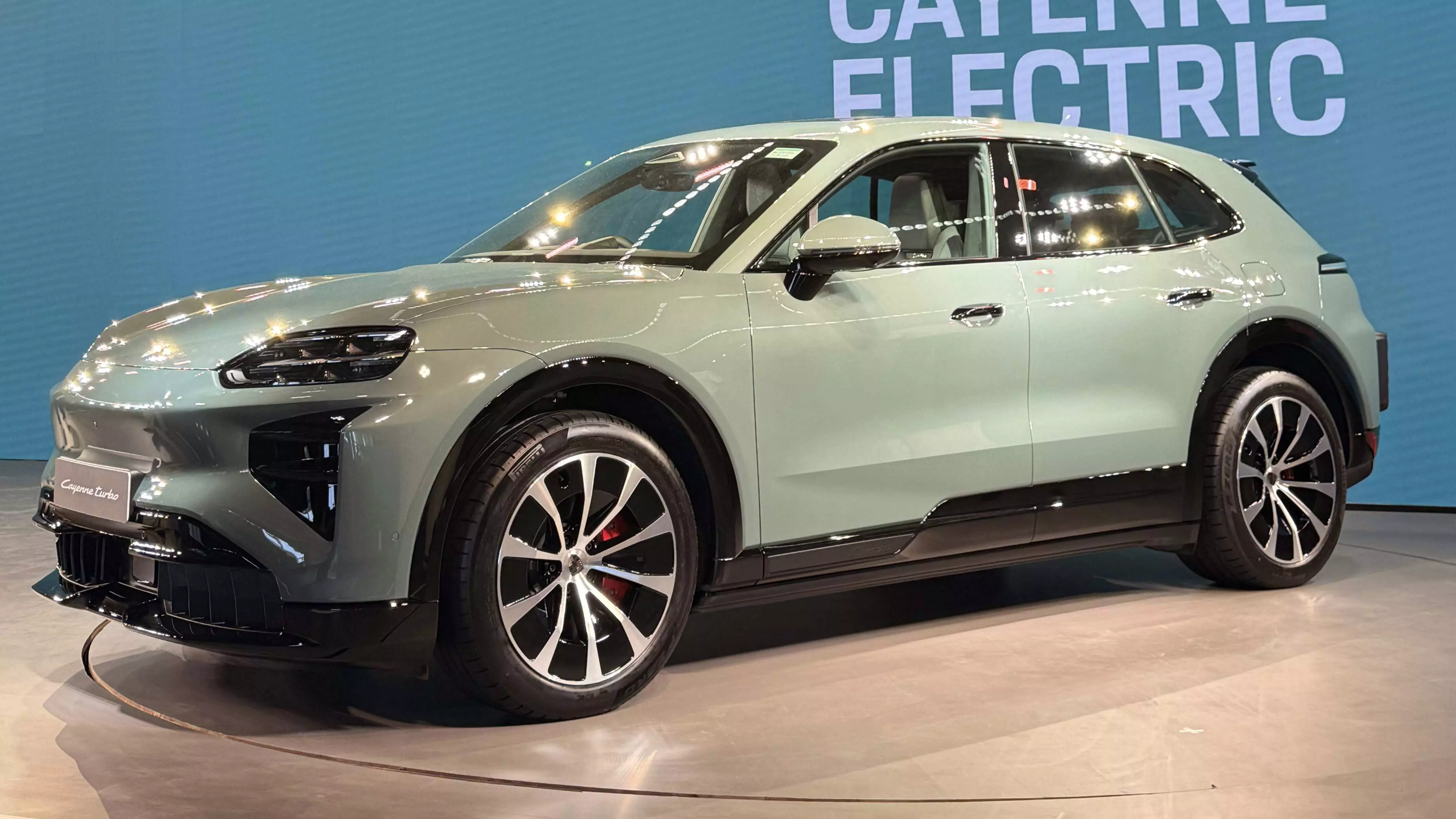 Porsche Cayenne Electric makes India debut Porsche Cayenne Electric makes India debut