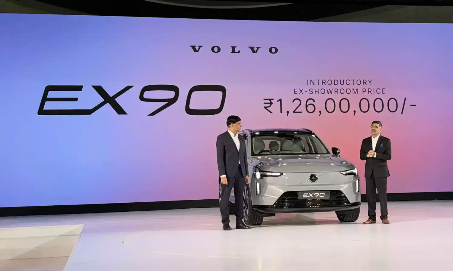Volvo EX90 Launched in India at ₹1.26 Crore