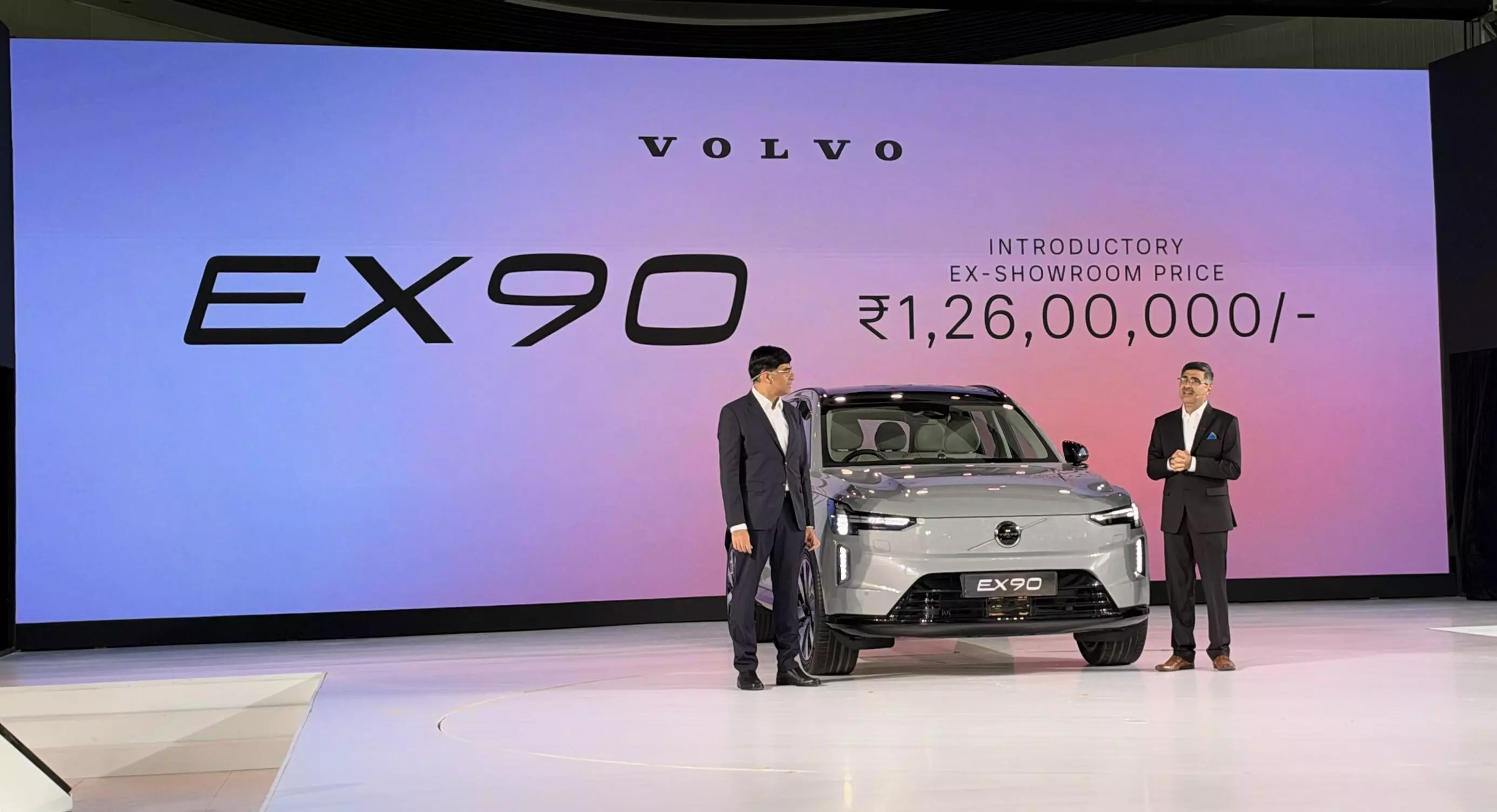 Volvo EX90 Launched in India at ₹1.26 Crore Volvo EX90 Launched in India at ₹1.26 Crore