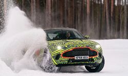 Aston Martin testing its DBX SUV concept to the exteme in Sweden Aston Martin testing its DBX SUV concept to the exteme in Sweden