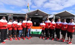 Honda India’s Idemitsu racing team arrives in Thailand for Round 3 of the FIM ARRC Honda India’s Idemitsu racing team arrives in Thailand for Round 3 of the FIM ARRC