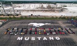 Ford rolls out its 10 millionth Mustang from its Michigan facility Ford rolls out its 10 millionth Mustang from its Michigan facility