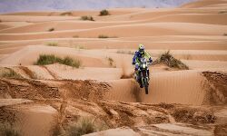 Sherco TVS Rally Factory Team begins Merzouga Rally on a high