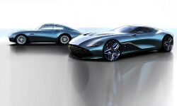 Aston Martin DBS GT Zagato Centenary teased Aston Martin DBS GT Zagato Centenary teased