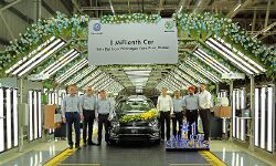 Volkswagen India rolls out One millionth car from its Pune Plant in Chakan Volkswagen India rolls out One millionth car from its Pune Plant in Chakan