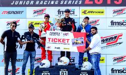 Kunal Maini tops the leaderboard at the Formula Junior Racing Series 2019