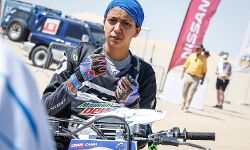 TVS Racing’s Aishwarya Pissay completes first day of FIM Bajas World Cup TVS Racing’s Aishwarya Pissay completes first day of FIM Bajas World Cup