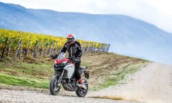 How does the newly launched Ducati Multistrada 1260 Enduro fare against the competition?