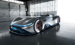 Mercedes-Benz previews Vision EQ Silver Arrow
