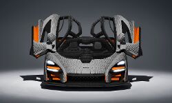 Lego makes full-scale replica of McLaren Senna using nearly half a million bricks