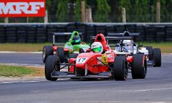 INRC Round five: Raghul Rangasamy wins in the MRF Formula 1600 category