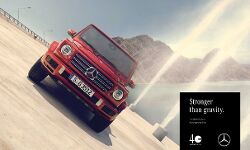 40 years of Mercedes-Benz G-Class – the drive along dam walls 40 years of Mercedes-Benz G-Class – the drive along dam walls
