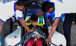 Tijil Rao overcomes clubfoot to make heroic debut at MRF INRC’s Formula LGB 1300 Tijil Rao overcomes clubfoot to make heroic debut at MRF INRC’s Formula LGB 1300