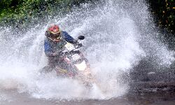 Venkatesh Shetty reigns victorious in the JK Tyre Monsoon Scooter Rally 2018 Venkatesh Shetty reigns victorious in the JK Tyre Monsoon Scooter Rally 2018