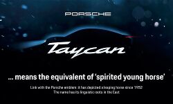 Porsche Mission E concept car is now Taycan