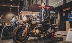 The Moto Guzzi V7 III Limited unveiled at Wheels and Waves, Biarritz The Moto Guzzi V7 III Limited unveiled at Wheels and Waves, Biarritz