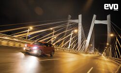 Driving the Toyota Glanza around the soothing night streets of Mumbai Driving the Toyota Glanza around the soothing night streets of Mumbai