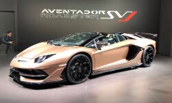 New Lamborghini Aventador SVJ Roadster debuts in Geneva