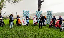 Piaggio India flags off the first edition of Vespa tours in Goa Piaggio India flags off the first edition of Vespa tours in Goa