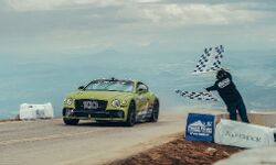 Bentley breaks production car Pikes Peak record with the Continental GT