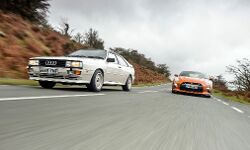 Face-off: Quattro vs Godzilla, old vs modern four wheel drive technology