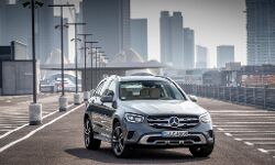 Mercedes-Benz showcases updated GLC models