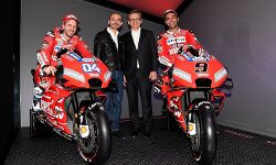 Ducati reveals its Desmosedici GP19 race bike Ducati reveals its Desmosedici GP19 race bike