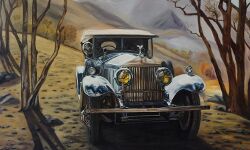 First Indian automotive artist invited to Pebble Beach Concours