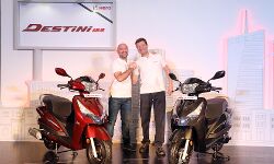 Hero MotoCorp launches Destini 125 scooter at Rs 54,650