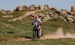 Silkway Rally Day 5: Hero MotoSports Team Rally score second  podium