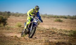 Lorenzo Santolino from Sherco TVS wins the India Baja 2018 Lorenzo Santolino from Sherco TVS wins the India Baja 2018