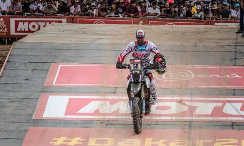 Dakar Rally 2019, stage 1: CS Santosh in top 20 Dakar Rally 2019, stage 1: CS Santosh in top 20