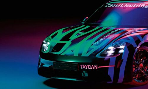 Porsche Taycan – new sketches tease production-ready design